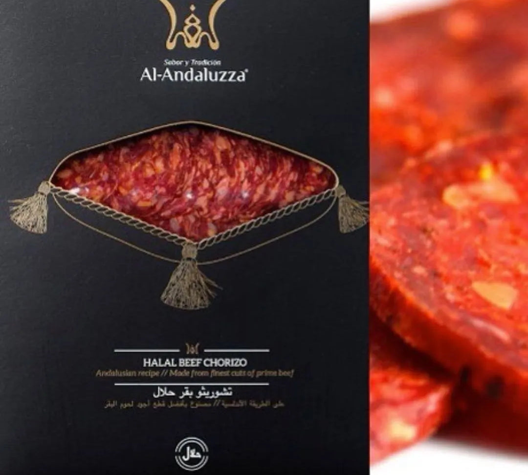 Chorizo halal de boeuf tranché Al-Andaluzza
