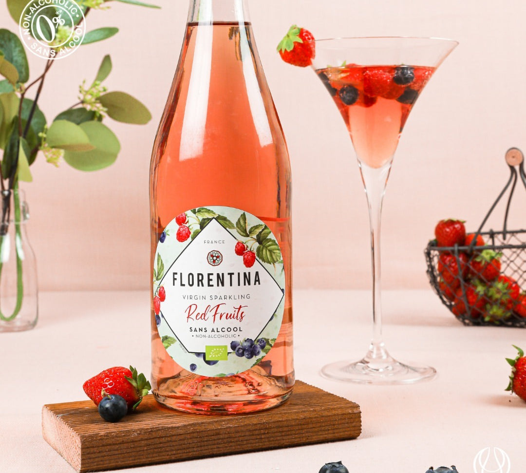 Mocktail Florentina fruits rouge BIO