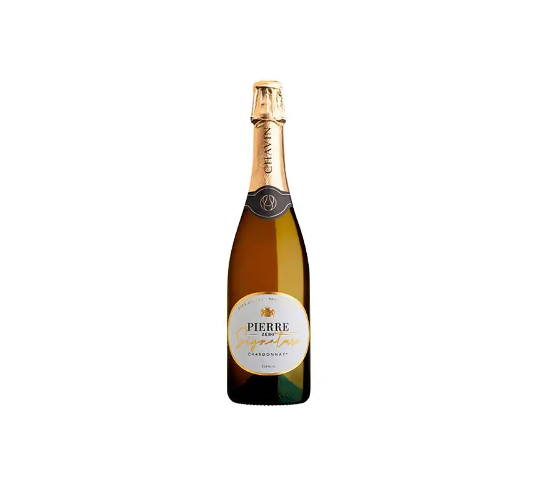 Vin sans alcool 0% Pierre Chavin Signature chardonnay pétillant
