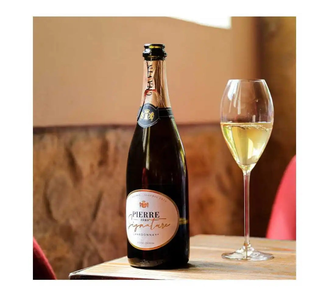 Flute de Vin sans alcool 0% Pierre Chavin Signature chardonnay pétillant