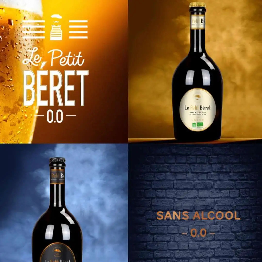 Bière halal Le Petit Béret :  des bières sans alcool premium