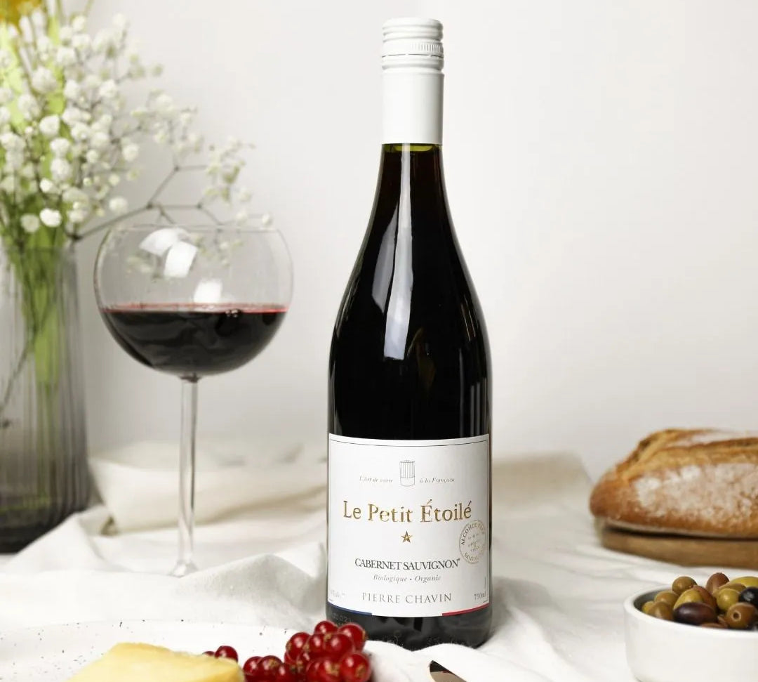 Vin rouge sans alcool Cabernet sauvignon Bio Le Petit Etoile
