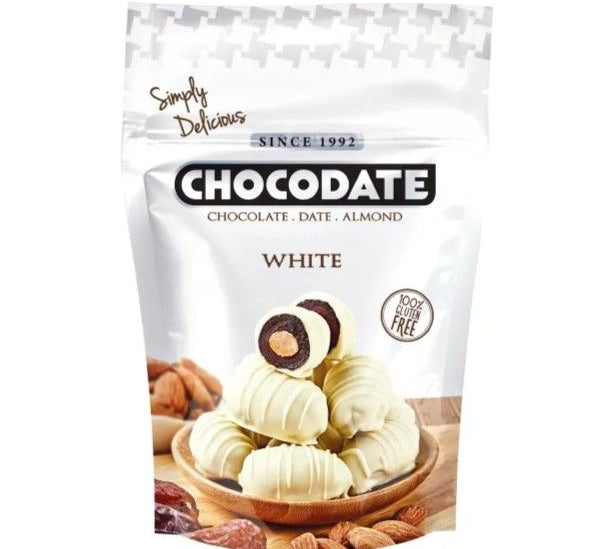 CHOCODATE White au chocolat blanc Made in dubai