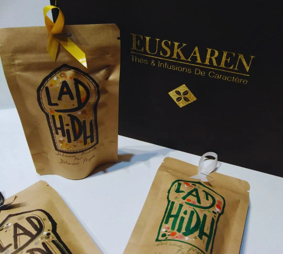 Coffret Infusion & Thés BIO Ladhidh en collaboration avec Euskaren