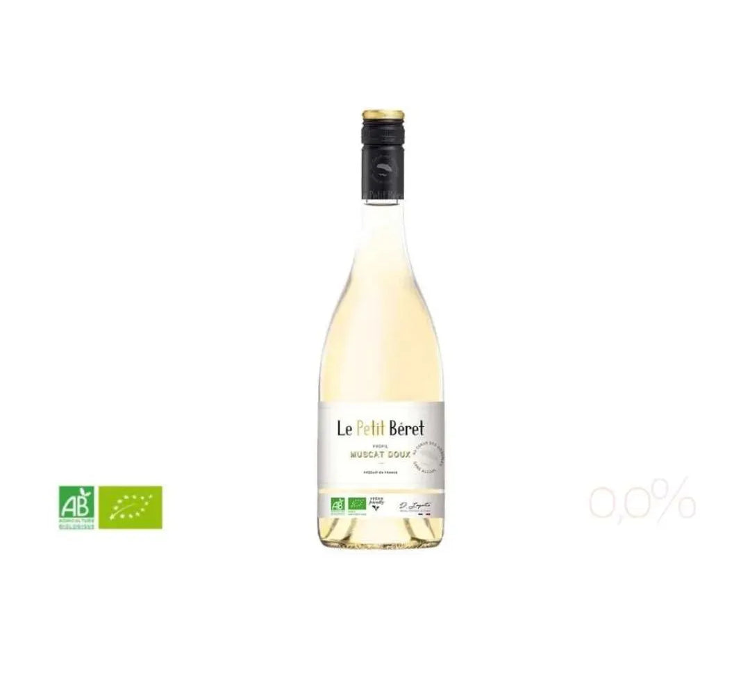 Vin sans alcool | Muscat doux BIO | Le petit Beret