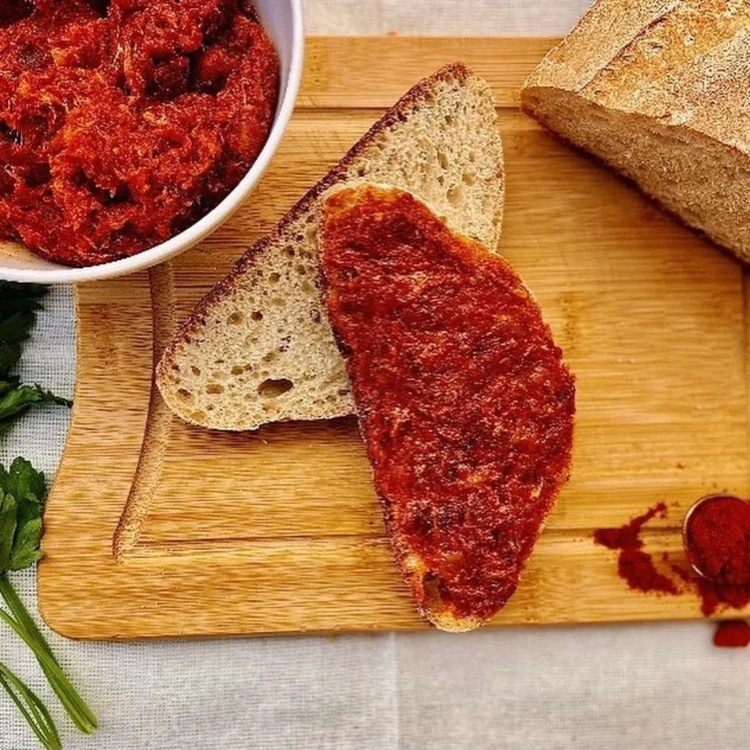 sobrasada aufbewahren Handwerkliche Halal-Sobrasada Al-Andaluzza