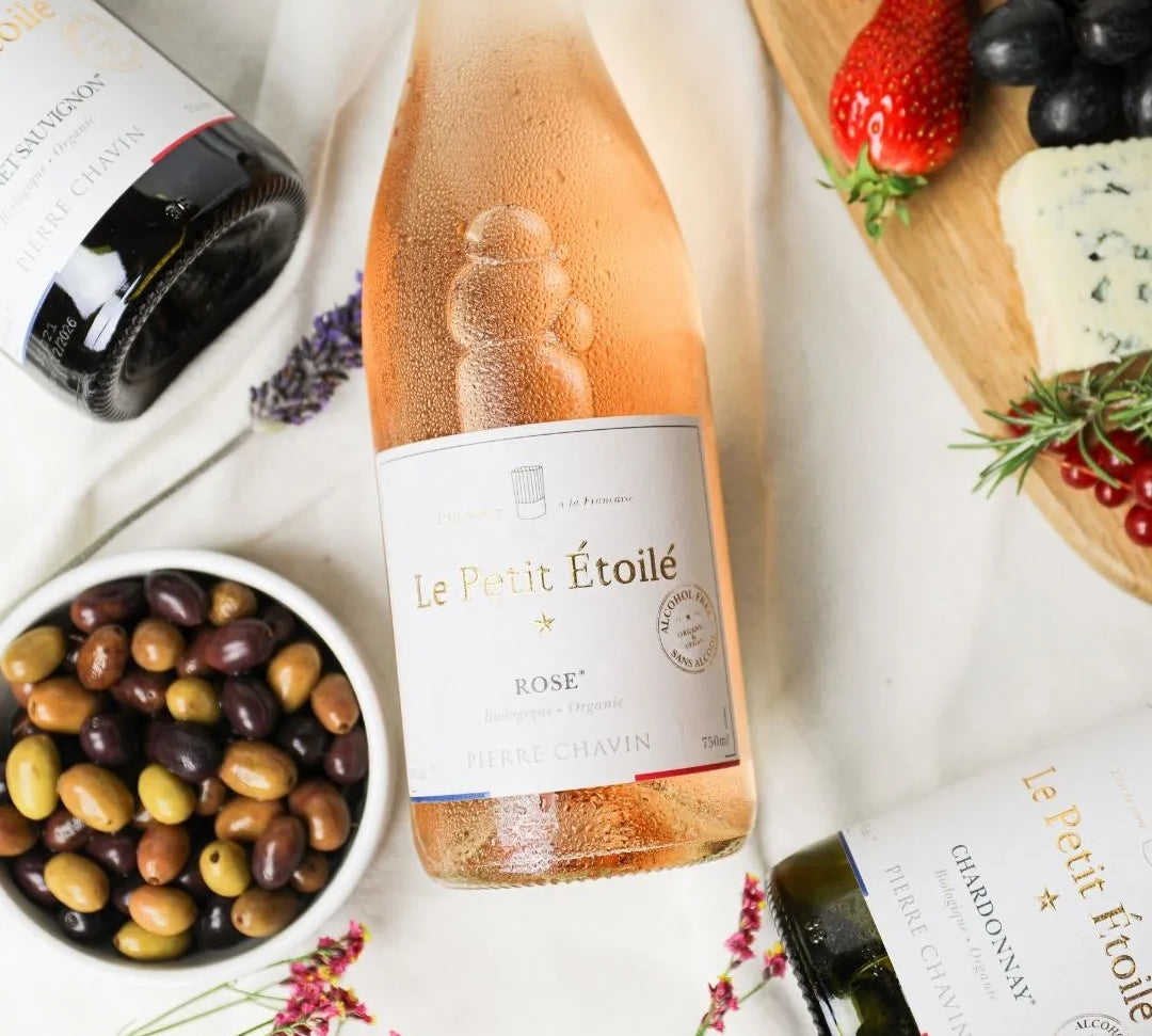Vin rose sans alcool Le petit etoile