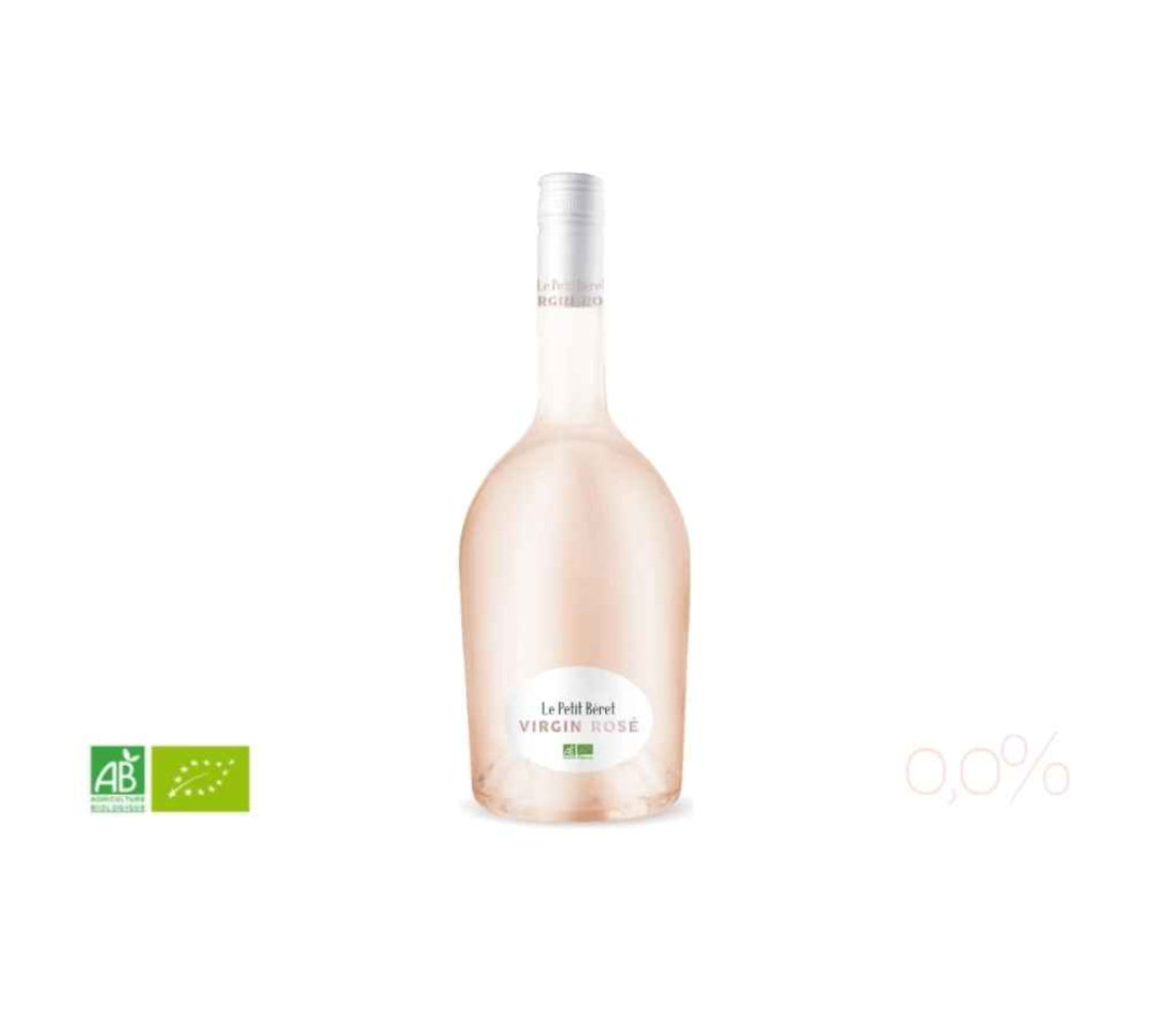 Vin sans alcool | Virgin rosé BIO | Le petit Beret