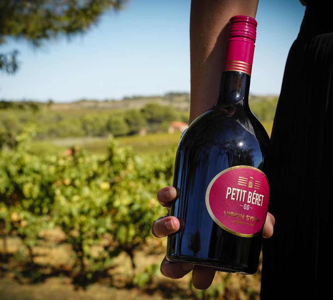 Vin rouge sans alcool virgin Syrah