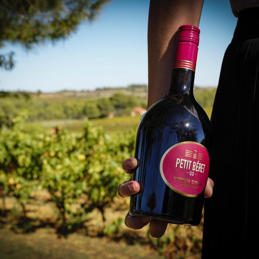 Vin rouge sans alcool virgin Syrah