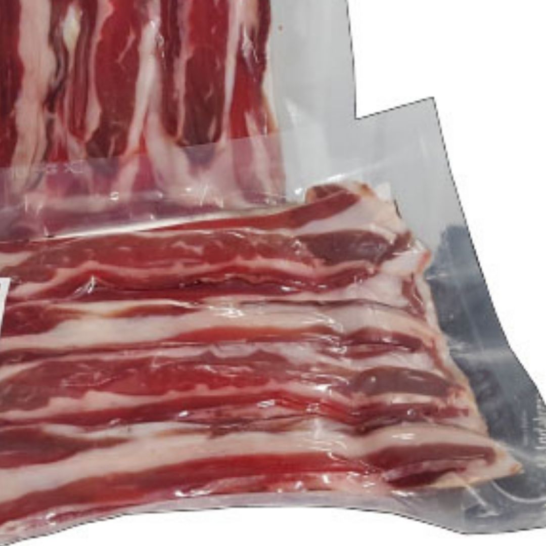 tranches de bacon halal de boeuf