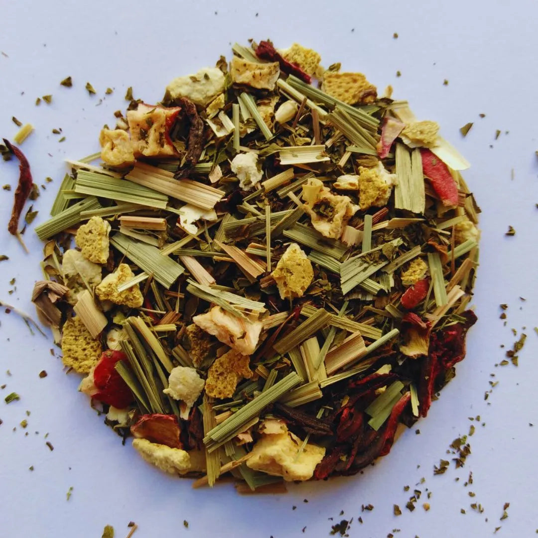 Ladhidh Jaune, mélange de thé vert en collaboration avec Euskaren