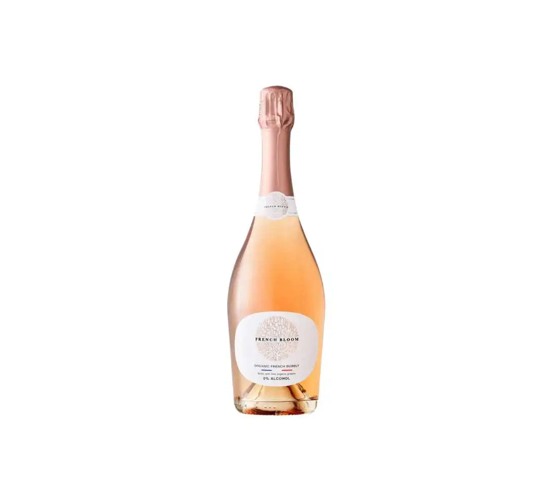 Rose Frenc Bloom, como un champán rosado sin alcohol con certificación halal