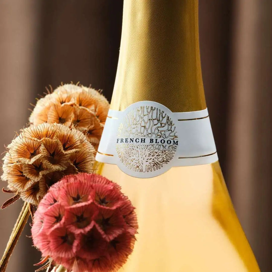 Le Blanc vin petillant sans alcool Frenc Bloom comme un champagne halal