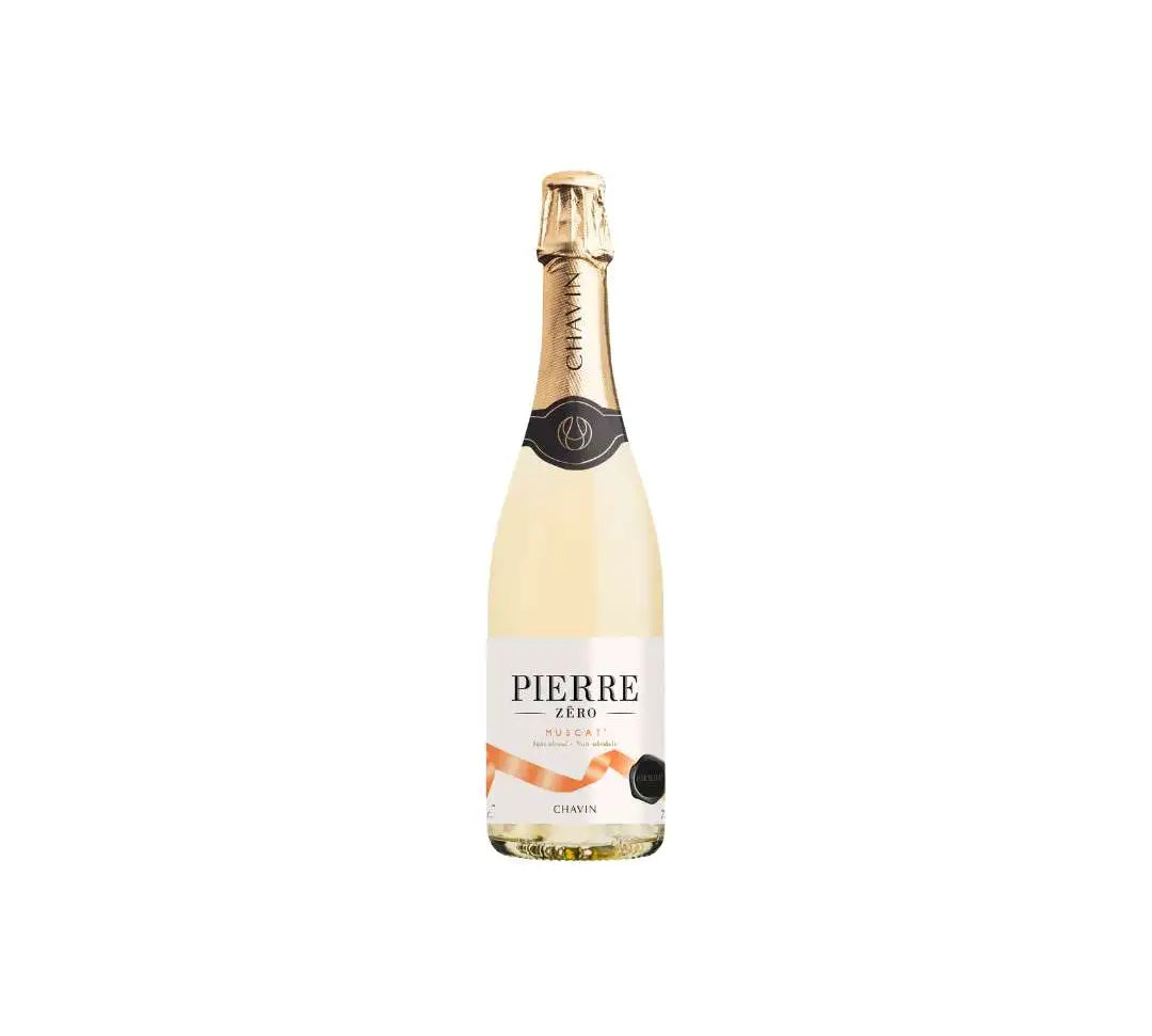 Pierre zero muscat petillant, como un buen champán sin alcohol para el aperitivo o para acompañar los postres.