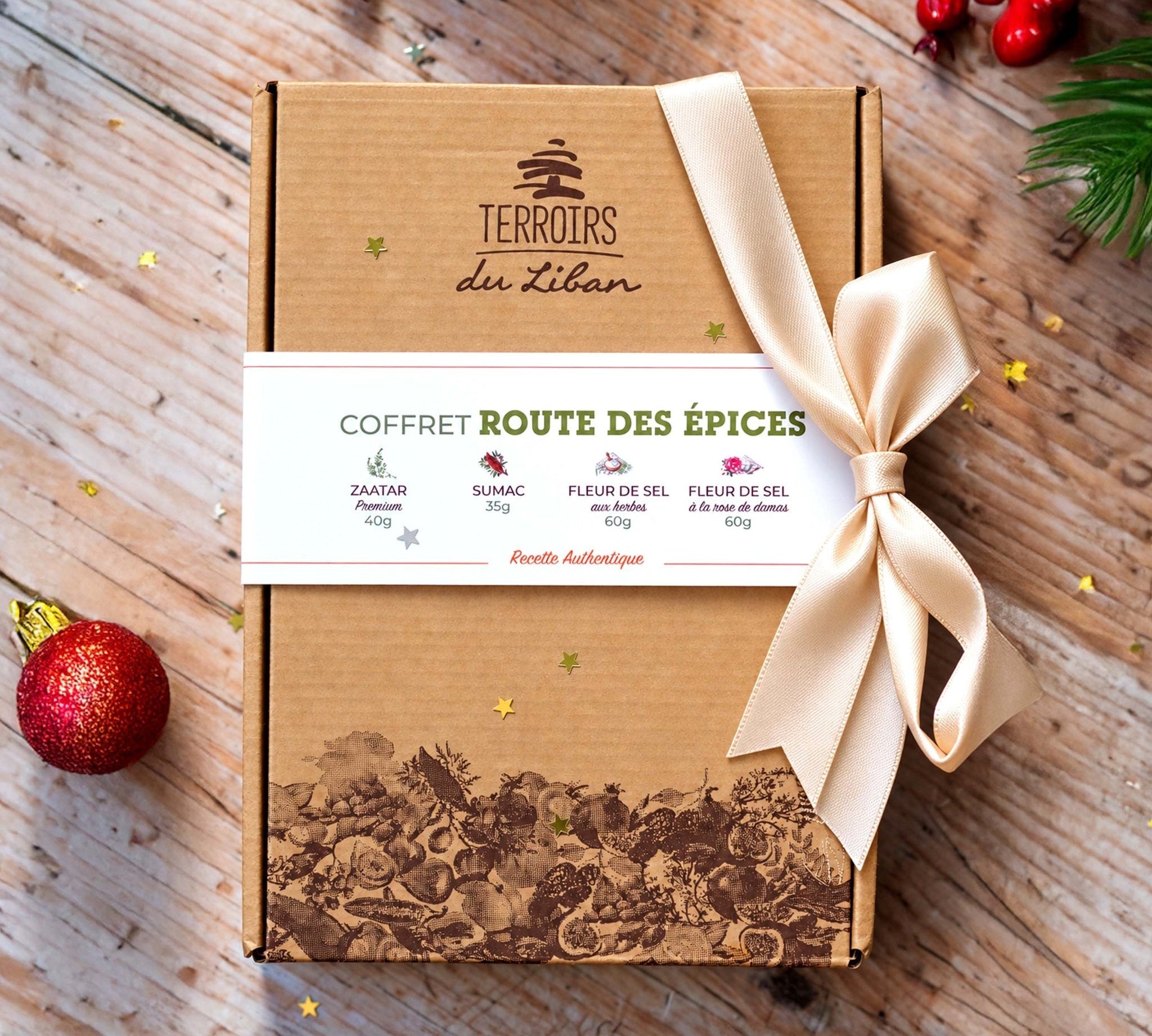 Coffret cadeau d'épices libanaises Terroirs du Liban