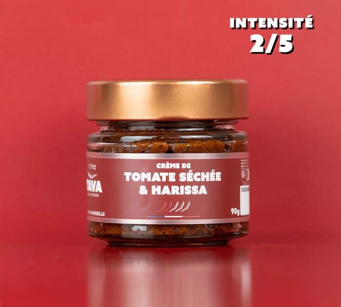 Pot de crème de tomates séchées à la harissa Tava Hada Pilpelta 90 g