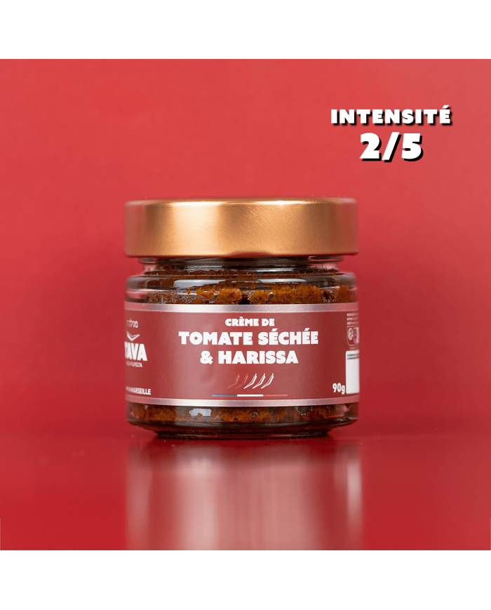 Pot de crème de tomates séchées à la harissa Tava Hada Pilpelta 90 g