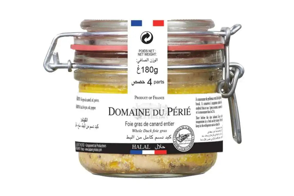 Foie gras halal du domaine du Périé.