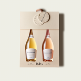 Coffret Baby Bloom Box French Bloom avec deux demi-bouteilles sans alcool Le Blanc et Le Rosé