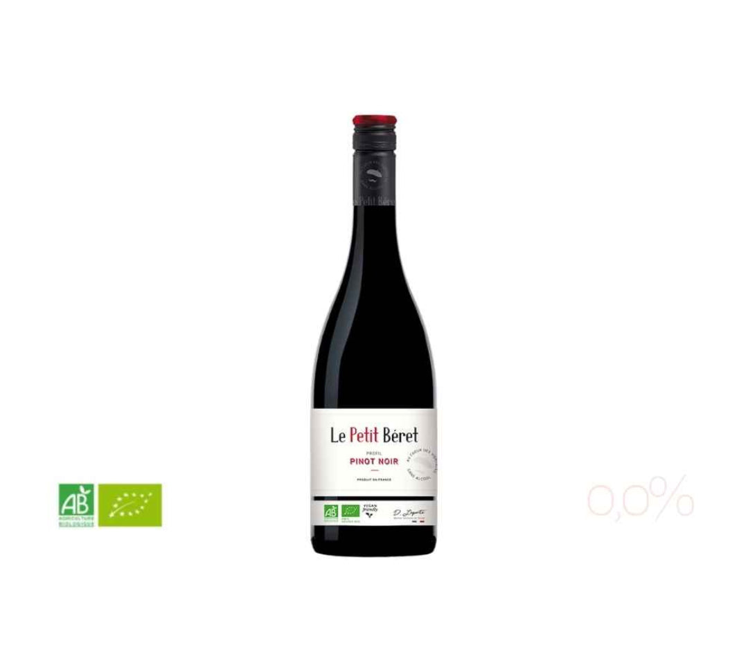 Vin sans alcool | Pinot noir BIO | Le petit Beret