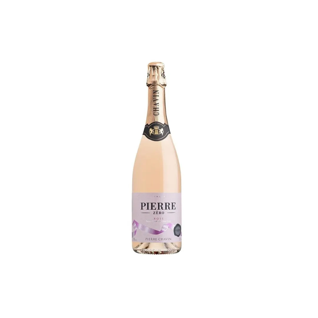Vin pétillant sans alcool Pierre Zéro rosé
