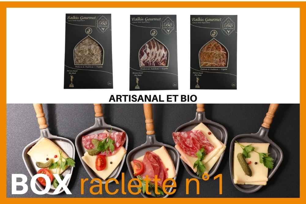 Halal Raclette Box | Box N°1 Halal Sausage + Halal Pancetta + Halal Chorizo