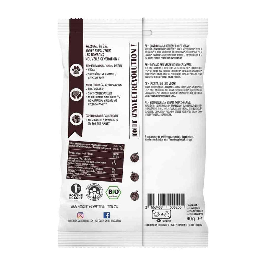 Reglisse halal composition