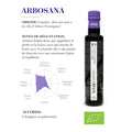 Biologische extra vierge olijfolie Arbosana