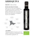 Huile d'olive BIO vierge extra Arbequina