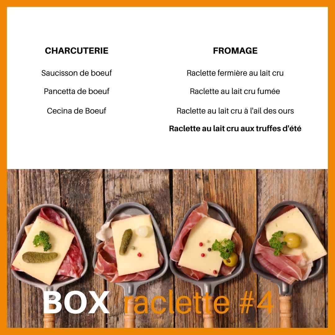 Box Raclette halal à la truffe d'été