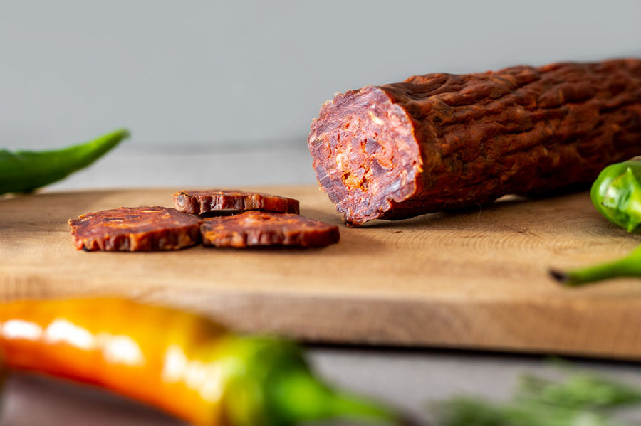 chorizo halal de cerf