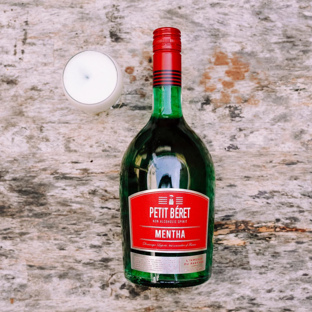 Bouteille de Le Petit Béret Menta, spiritueux sans alcool