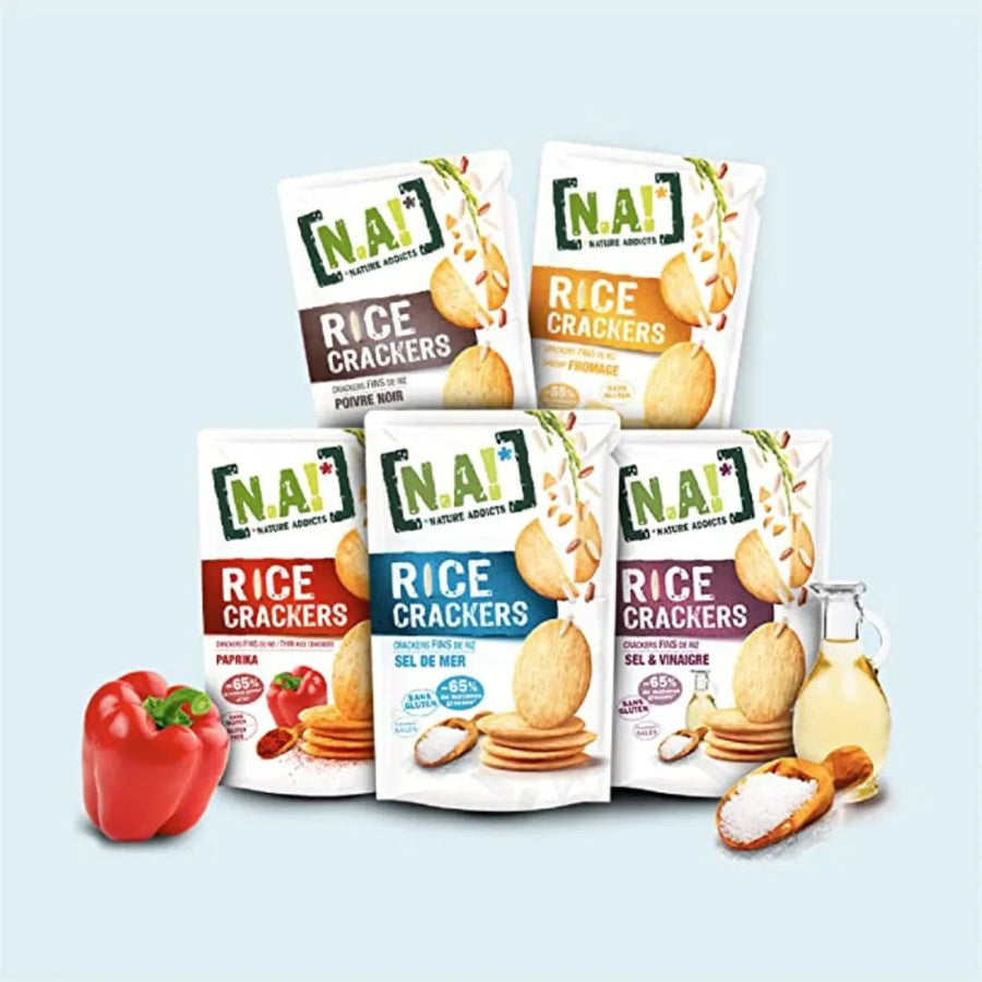 Rice crackers NA! Nature Addicts  | Biscuits apéritif