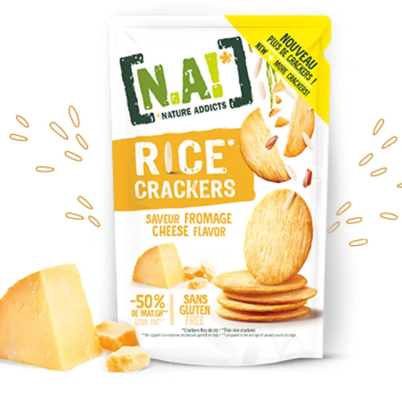 Rice crackers fromage