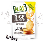 Rice crackers poivre noir