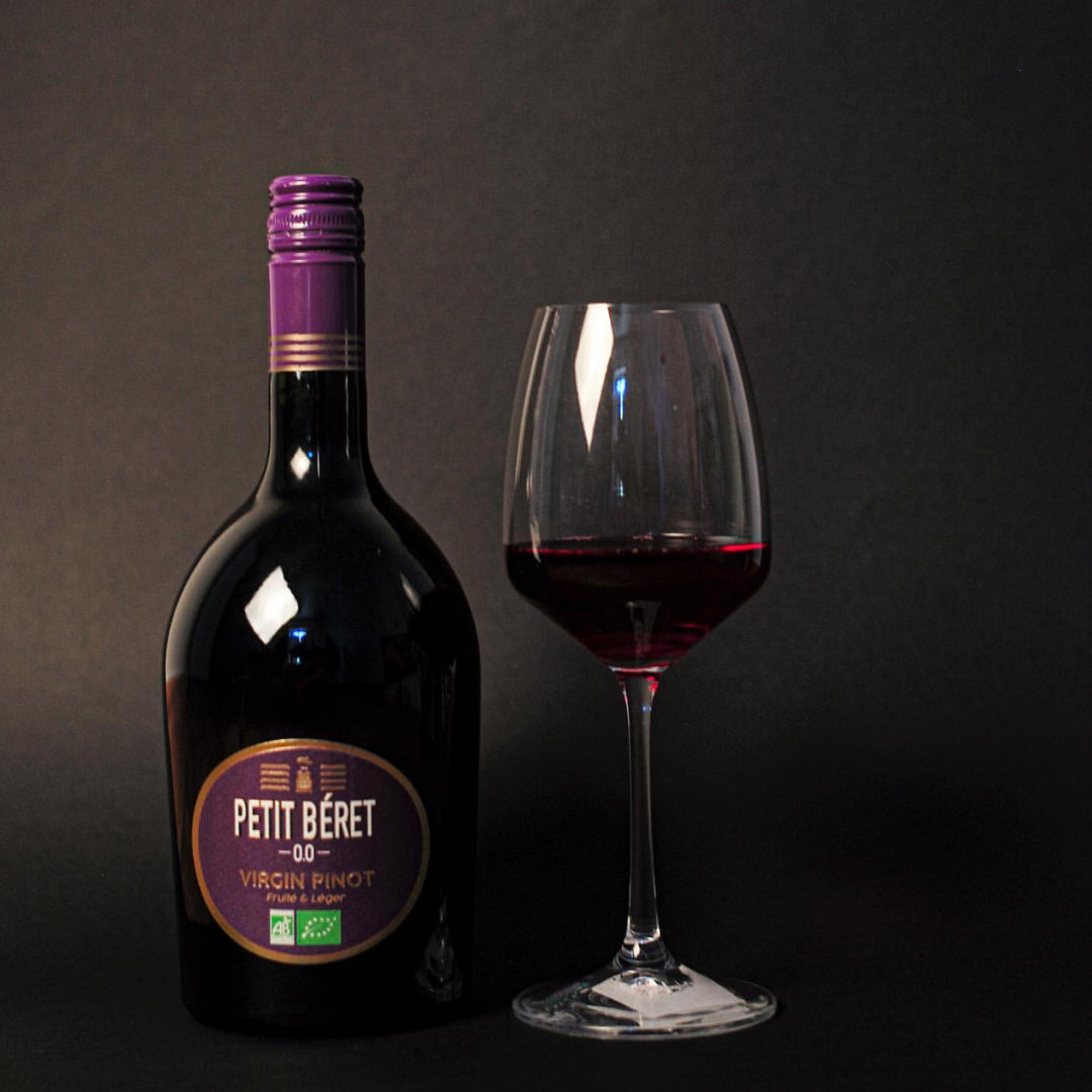 Vin pétillant Pinot noir sans alcool 750 ml - Vin et bière